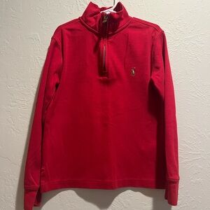 Boys Ralph Lauren Cotton Quarter Zip - Size S